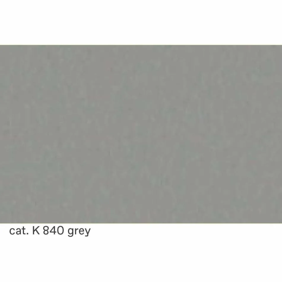 Draaistoel in gelakt aluminium met lederen zitting Made in Italy - Cabiria Viadurini