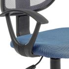Draaibare bureaustoel in nylon en mesh-stof in 3 kleuren - Rasha Viadurini