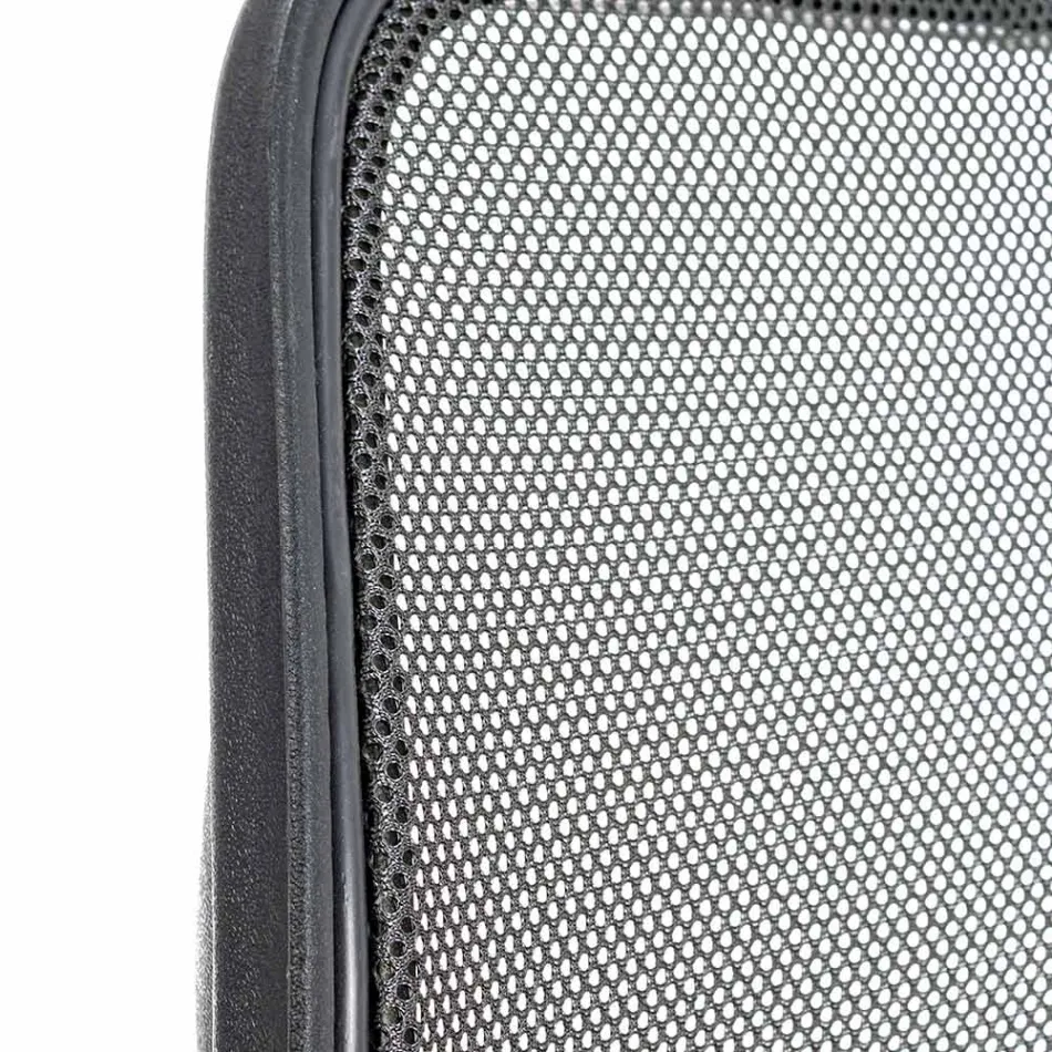 Draaibare bureaustoel in nylon en mesh-stof in 3 kleuren - Rasha Viadurini