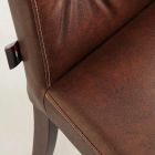Design gestoffeerde stoel met tufted werken - Diana Viadurini