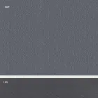 Gewatteerde stalen stoel en kunstleren zitting met witte rand – Nirvana Viadurini