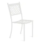 Stapelbare buitenstoel van gegalvaniseerd staal Made in Italy 4 stuks - Celia Viadurini