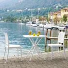 Stapelbare tuinstoel van polypropyleen en glasvezel - Ciop Viadurini