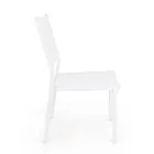 Stapelbare stoel in aluminium en textiel voor de tuin, modern design - Franz Viadurini