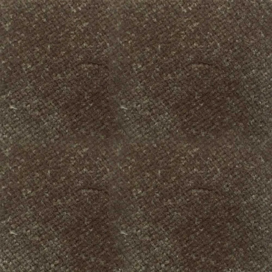 Stapelbare houten stoel met fluwelen zitting, gemaakt in Italië, 2 stuks - Leipzig Viadurini