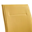 Eetkamerstoel van kunstleer Modern elegant ontwerp - Granger Viadurini