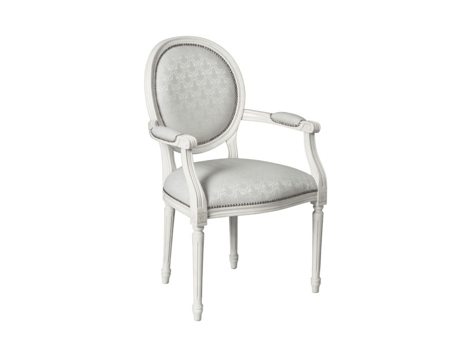 Beukenhouten stoel opgevuld met schuimrubber Made in Italy - Occhio Viadurini