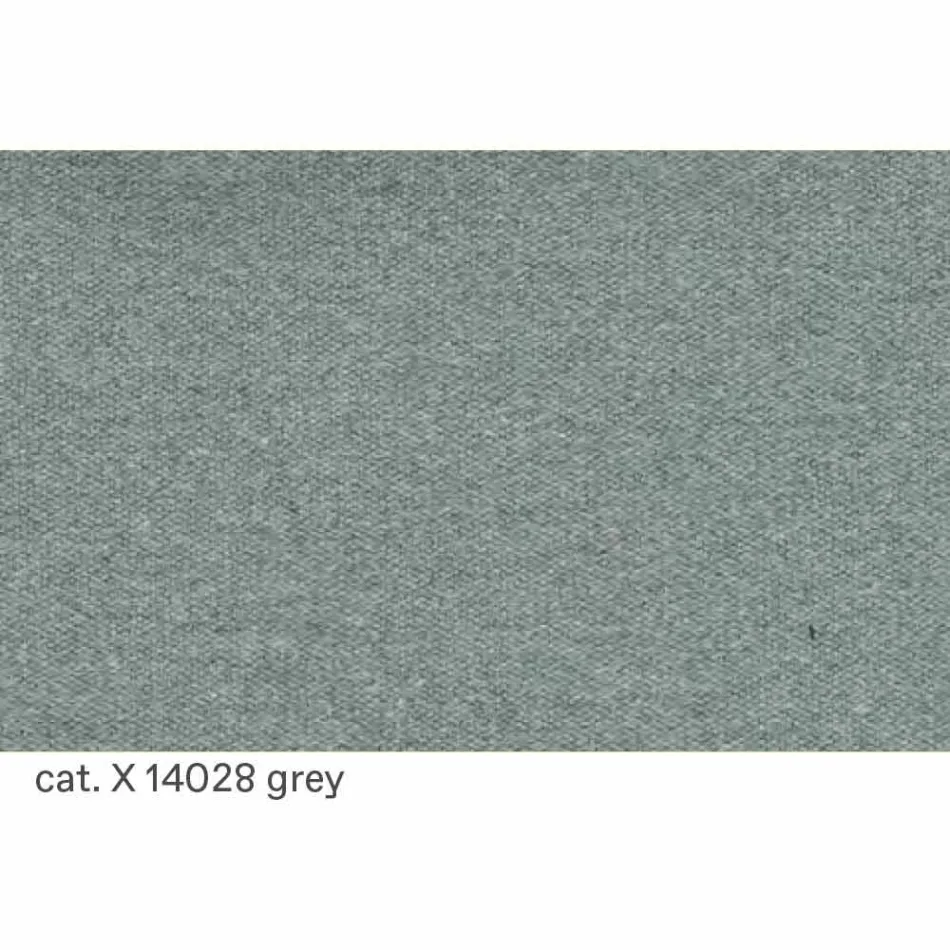 Stoel in zwart geverfd essenhout met zitting in katoen Made in Italy - Merapio Viadurini