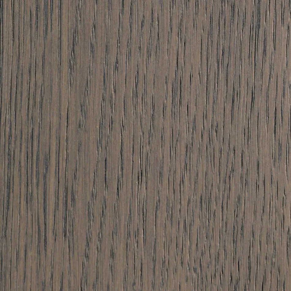 Houten stoel en eco-leren zitting met Italiaanse designknopen - Mircea Viadurini