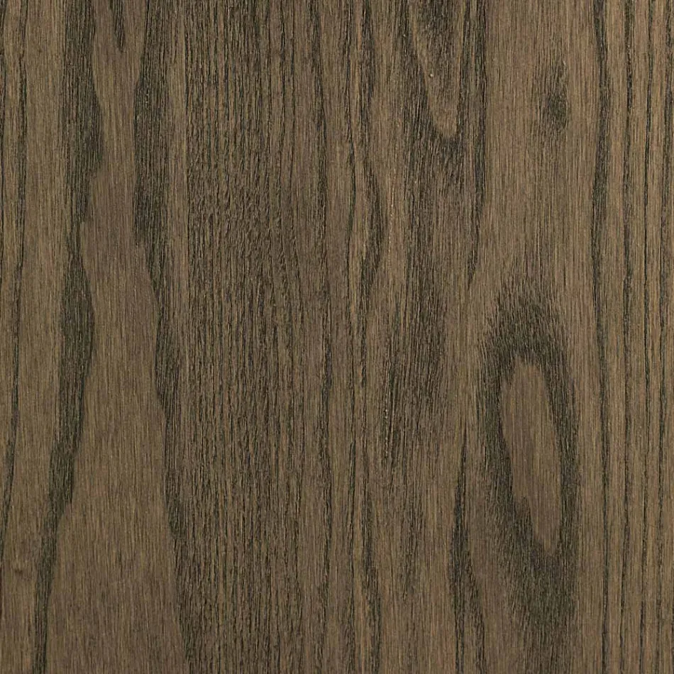 Houten stoel en eco-leren zitting met Italiaanse designknopen - Mircea Viadurini