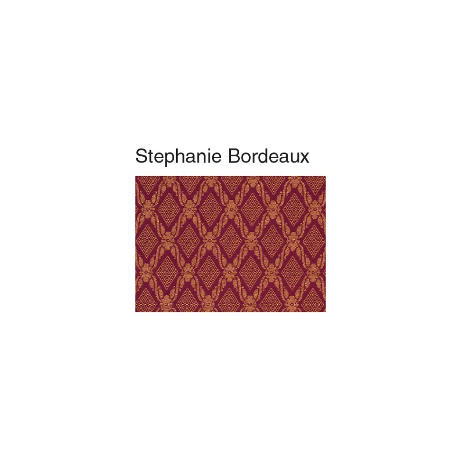 Stoel in hout en stof Klassiek design gekruiste rugleuning - Debussy Viadurini