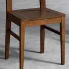 Stoel in Masello beukenhouten keukenontwerp Made in Italy - Sofia Viadurini