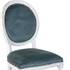 Stoel van massief beukenhout en zitting van schuimrubber Made in Italy - Lamiral Viadurini