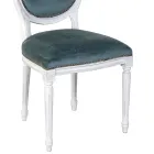 Stoel van massief beukenhout en zitting van schuimrubber Made in Italy - Lamiral Viadurini