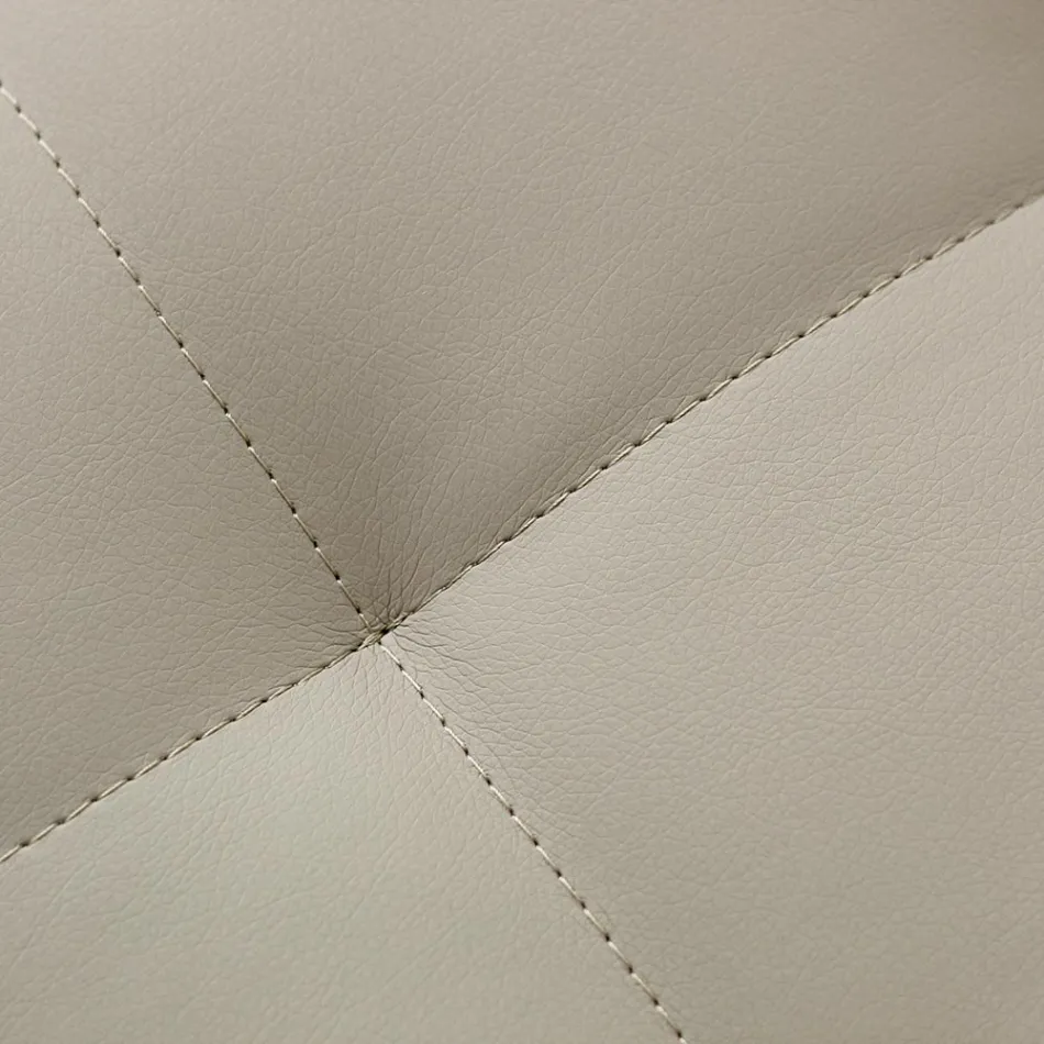 gebeitst hout stoel bekleed met kunstleer Purple Viadurini