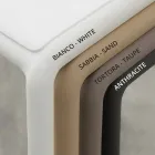 Moderne design stoel van hars en glasvezel gemaakt in Ravenna, Italië Viadurini