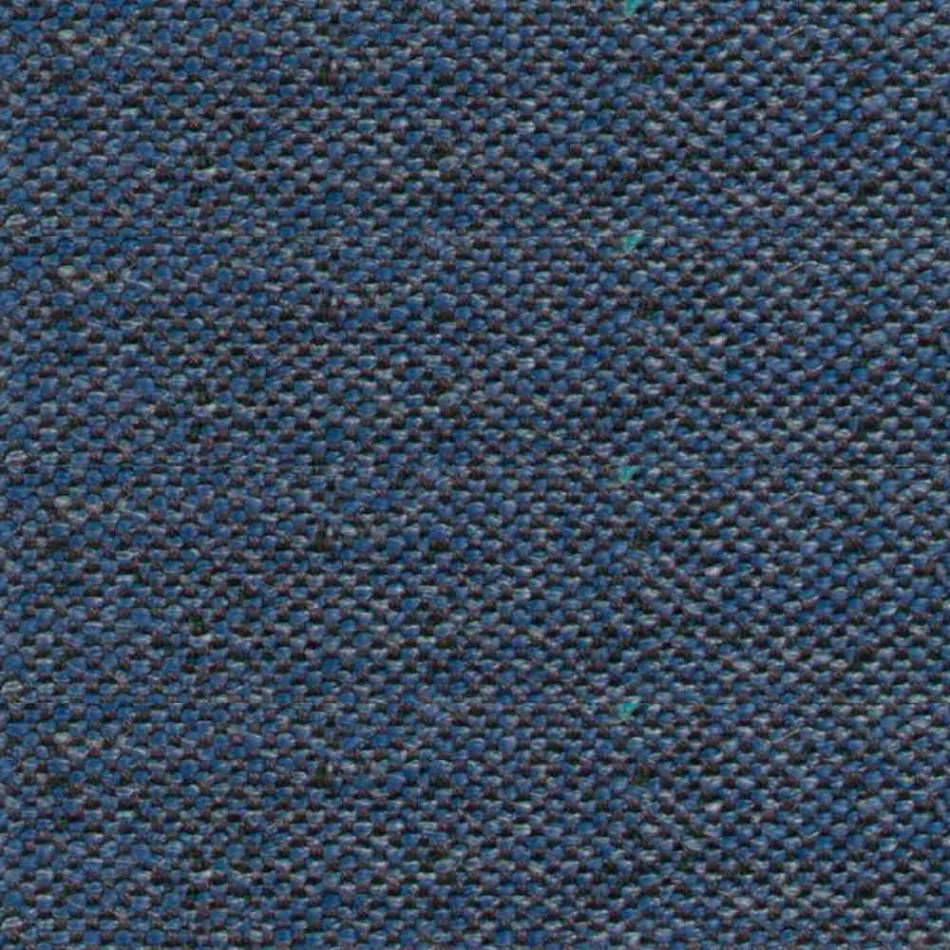 Stoffen stoel met luxe zwart metalen structuur gemaakt in Italië - cacao Viadurini