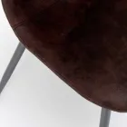 Woonkamer met modern design in imitatieleder, Elice, 4 stukken Viadurini