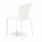 Moderne woonstoel volledig bekleed met imitatieleder, Accadia, 4 stukken Viadurini