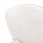 Moderne woonstoel volledig bekleed met imitatieleder, Accadia, 4 stukken Viadurini