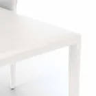 Moderne woonstoel volledig bekleed met imitatieleder, Accadia, 4 stukken Viadurini