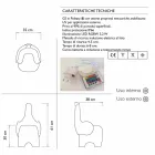 Lichtgevende kinderstoel, oplaadbare RGBW-led, 2 stuks - Tino van Myyour Viadurini