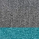 Moderne stoel met elegant design in stof met rand en hout - Scarat Viadurini