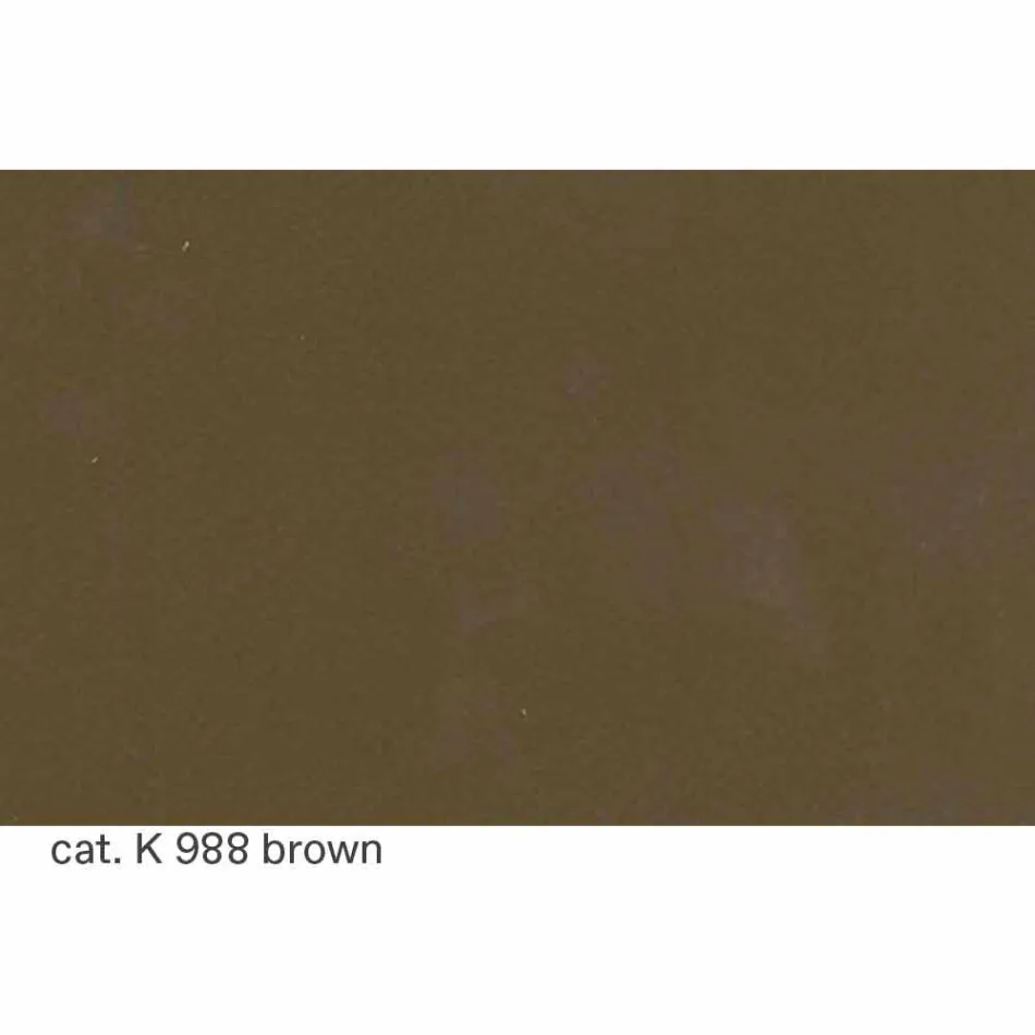 Moderne stalen stoel met luxe lederen zitting gemaakt in Italië - Beniamino Viadurini