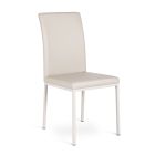 Moderne stoel Emma ontwerp gewatteerde kunstleer 4 stuks Viadurini