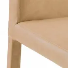 Jamila moderne eetkamerstoel, handgemaakt in Italië Viadurini