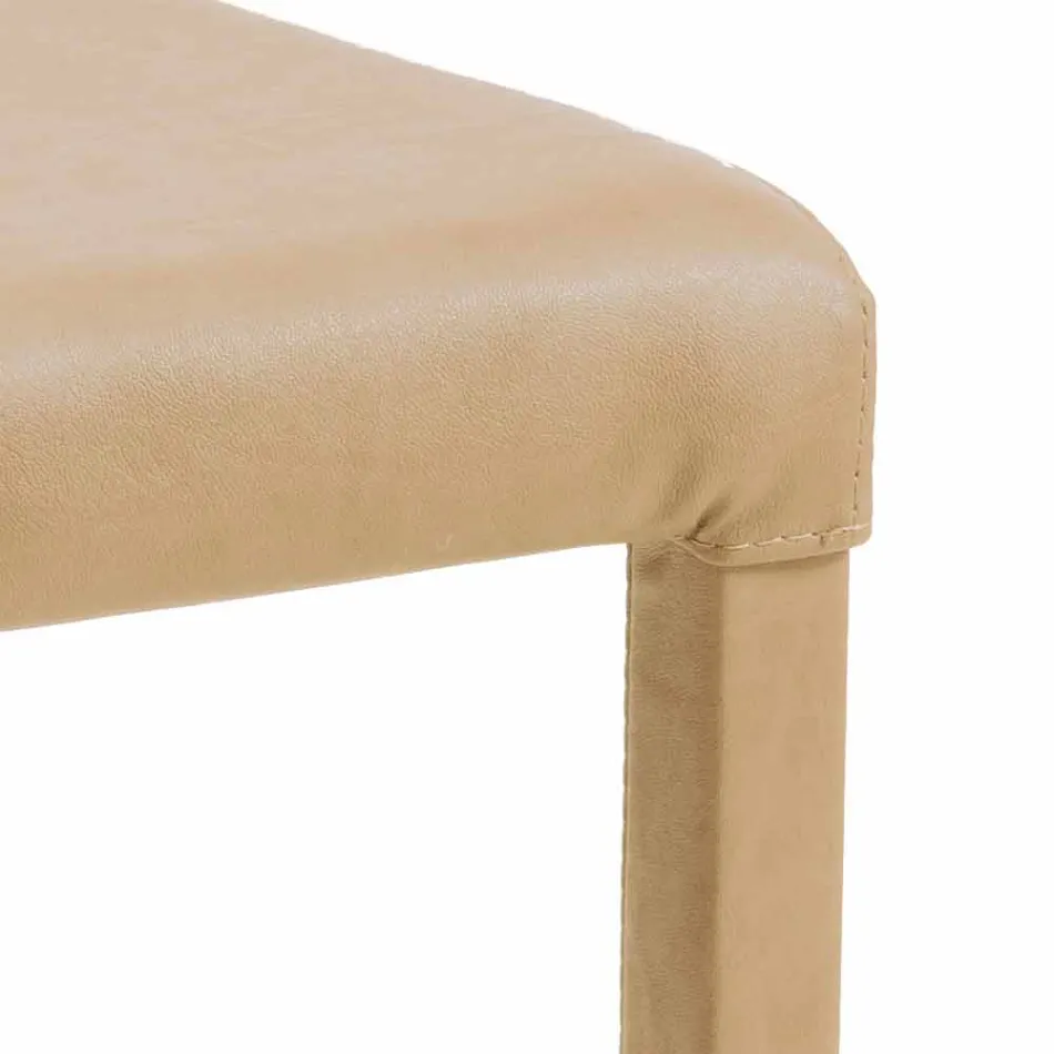 Jamila moderne eetkamerstoel, handgemaakt in Italië Viadurini