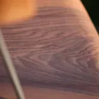 Handgemaakte eetkamerstoel van hout en staal Made in Italy - Valencia Viadurini