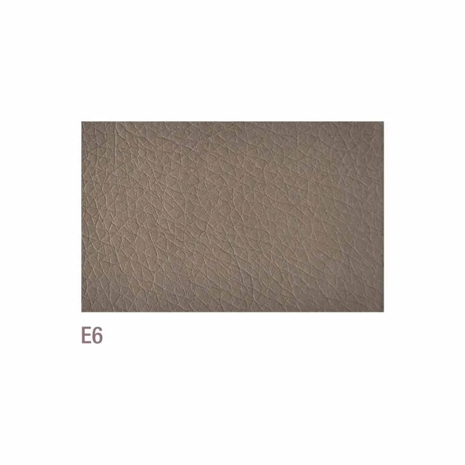 Abbie kunstlederen design eetkamerstoel, made in Italy Viadurini