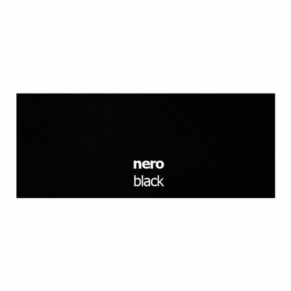 Eetkamerstoel van ecoleer en metaal gemaakt in Italië, 2 stuks - selenium Viadurini