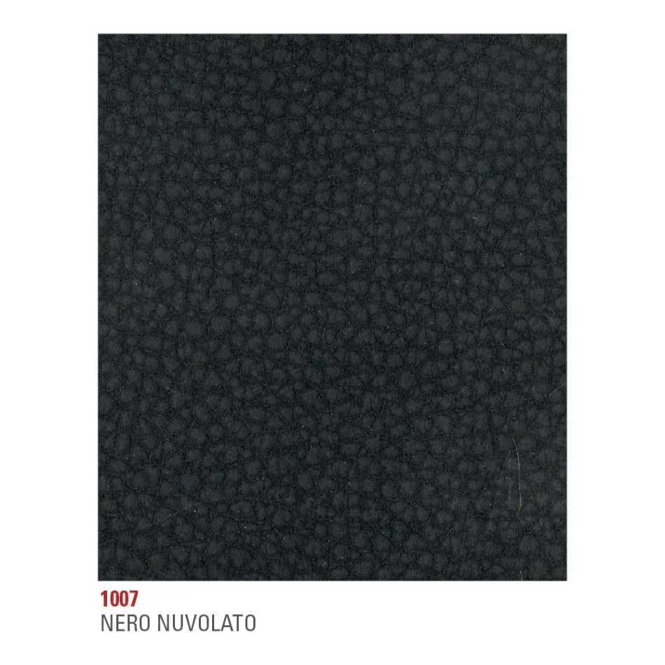 Eetkamerstoel van kunstleer, gemaakt in Italië, 2 stuks - Mawi Viadurini