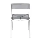 Eetkamerstoel van plexiglas Made in Italy 2 stuks - Charlotte Viadurini