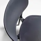 Stapelbare polypropyleen eetkamerstoel, 4 stuks - Zagreb Viadurini