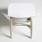 Stapelbare polypropyleen eetkamerstoel, 4 stuks - Zagreb Viadurini