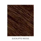 Eetkamerstoel in stof met houten onderstel Made in Italy - kokosnoot Viadurini