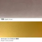 Stoffen eetkamerstoel met gouden poten Made in Italy - Marchesi Viadurini