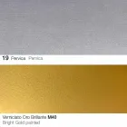 Stoffen eetkamerstoel met gouden poten Made in Italy - Marchesi Viadurini