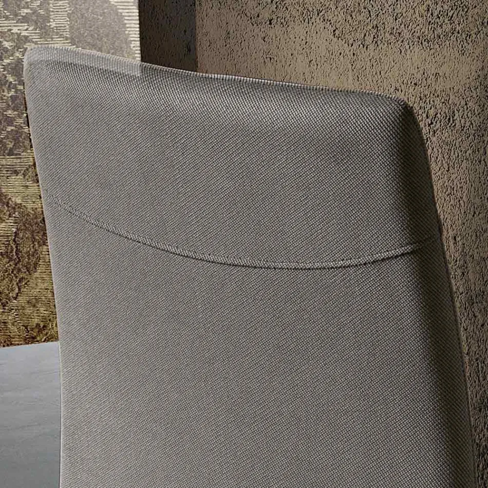 Moderne stoffen eetkamerstoel gemaakt in Italië, Porzia Viadurini