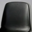 Vergaderzaalstoel of moderne vergaderruimte in metaal en zwart ABS - Zetica Viadurini