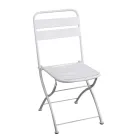 Opvouwbare tuinstoel volledig van metaal - Lint Viadurini