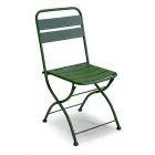 Opvouwbare tuinstoel volledig van metaal - Lint Viadurini