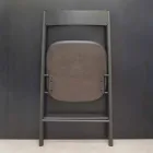 Klapstoel in metaal en eikenhout 2 stuks Made in Italy - Roberta Viadurini