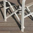 Opklapbare regisseursstoel gemaakt in Italië, 2 stuks - Susy Viadurini