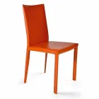 Moderne design eetkamerstoel, H88,5cm, Afrika, made in Italy Viadurini
