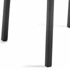 Design eetkamerstoel in eco-leer Bessie XL, gemaakt in Italië Viadurini