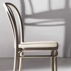 Eetkamerstoel in polypropyleen stapelbaar tot 10 eenheden, 4 stuks - Gaya Viadurini